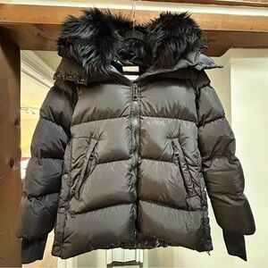 SAM. Scarlett Down Shearling-Lined Puffer Coat